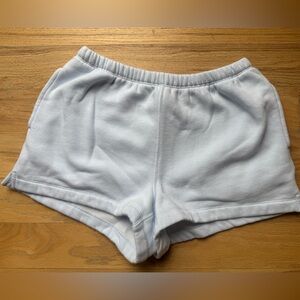 Wild fable ice blue sweat shorts S